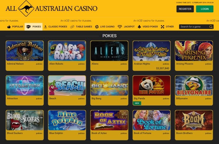 online casino australia best payout