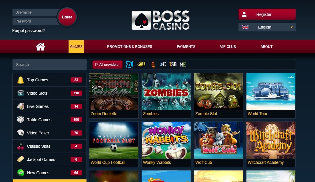 Boss Casino review