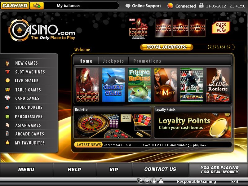 Casino.com Casino review