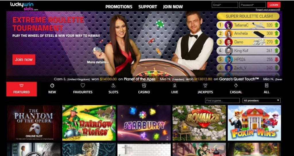 Lucky Win Slots Casino review