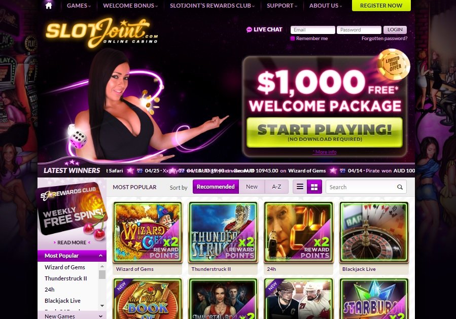 SlotsJoint online casino