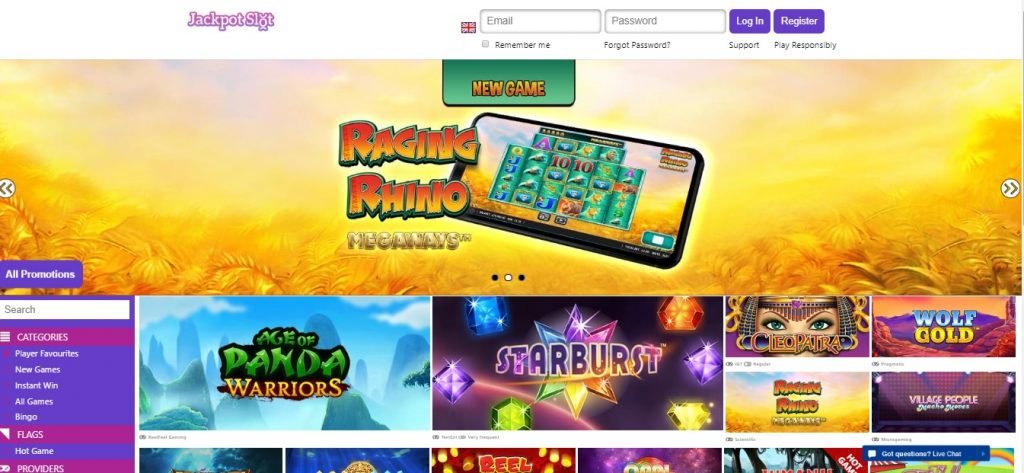 Jackpot Slot Casino review