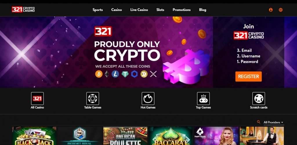 321cryptocasino review