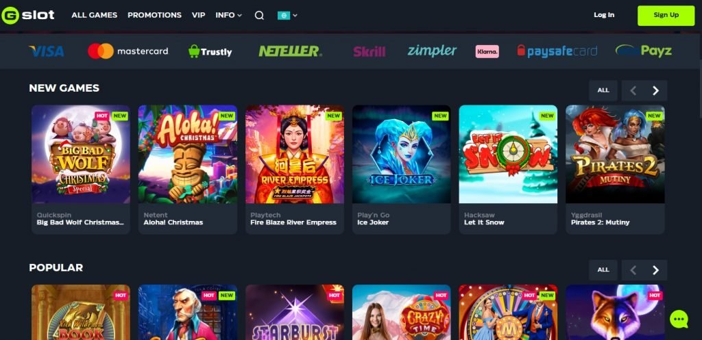 Gslot Casino review